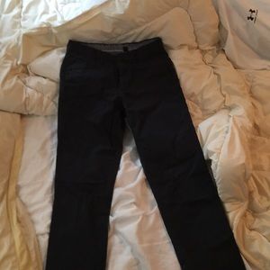 J Crew black khakis